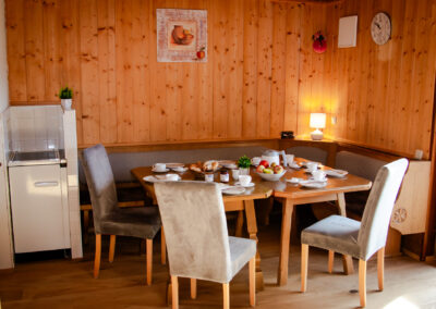 Küche und Esszimmer Grasreit Hof